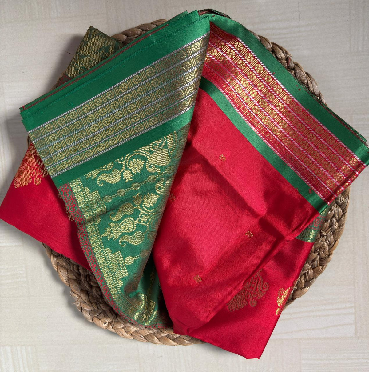 Buy Semi Silk Saree in Midnight Blue online – Semi Silk Saree blouse