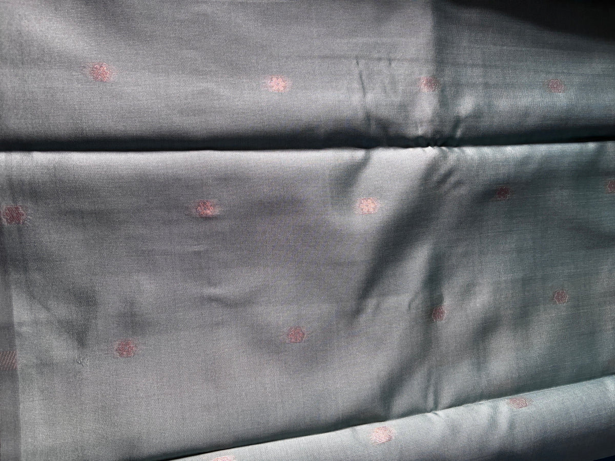 Shop Bridal Kanchi Silk Saree online – Temple border and contrast pallu
