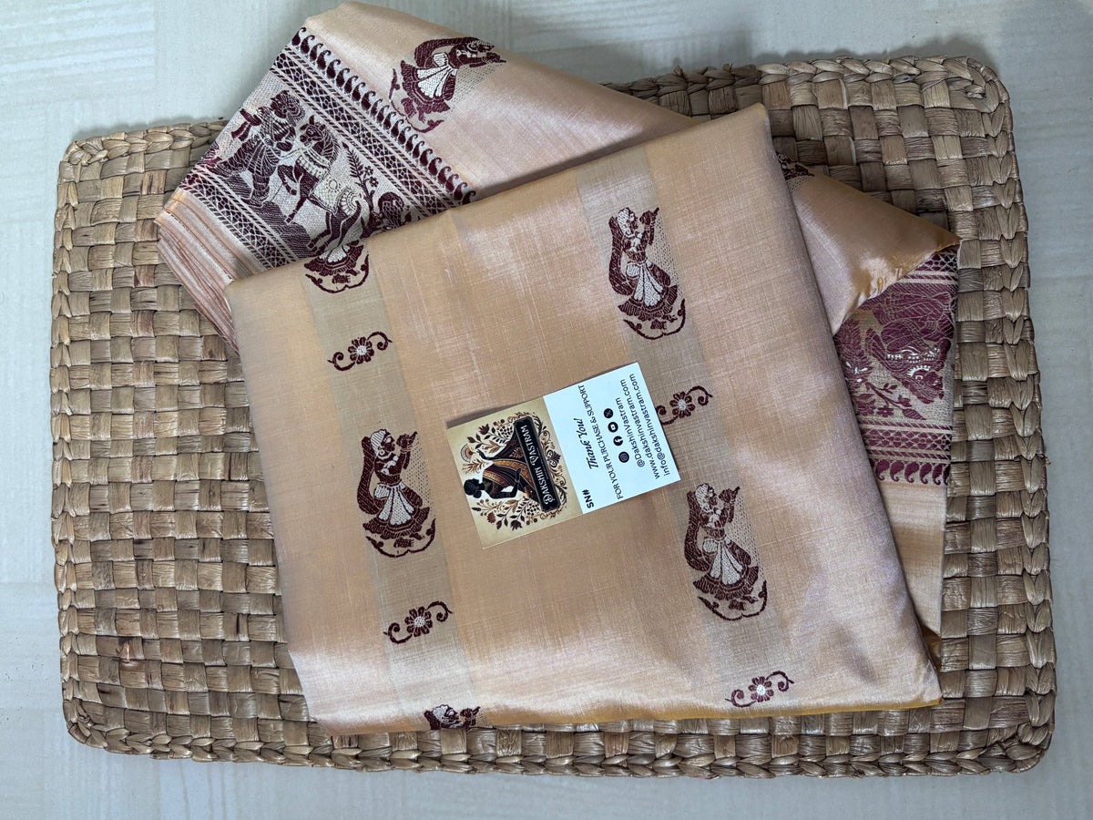 Baluchari Saree | Handloom Baluchari Pure Silk Saree – Indian Heritage & Luxurious Craft