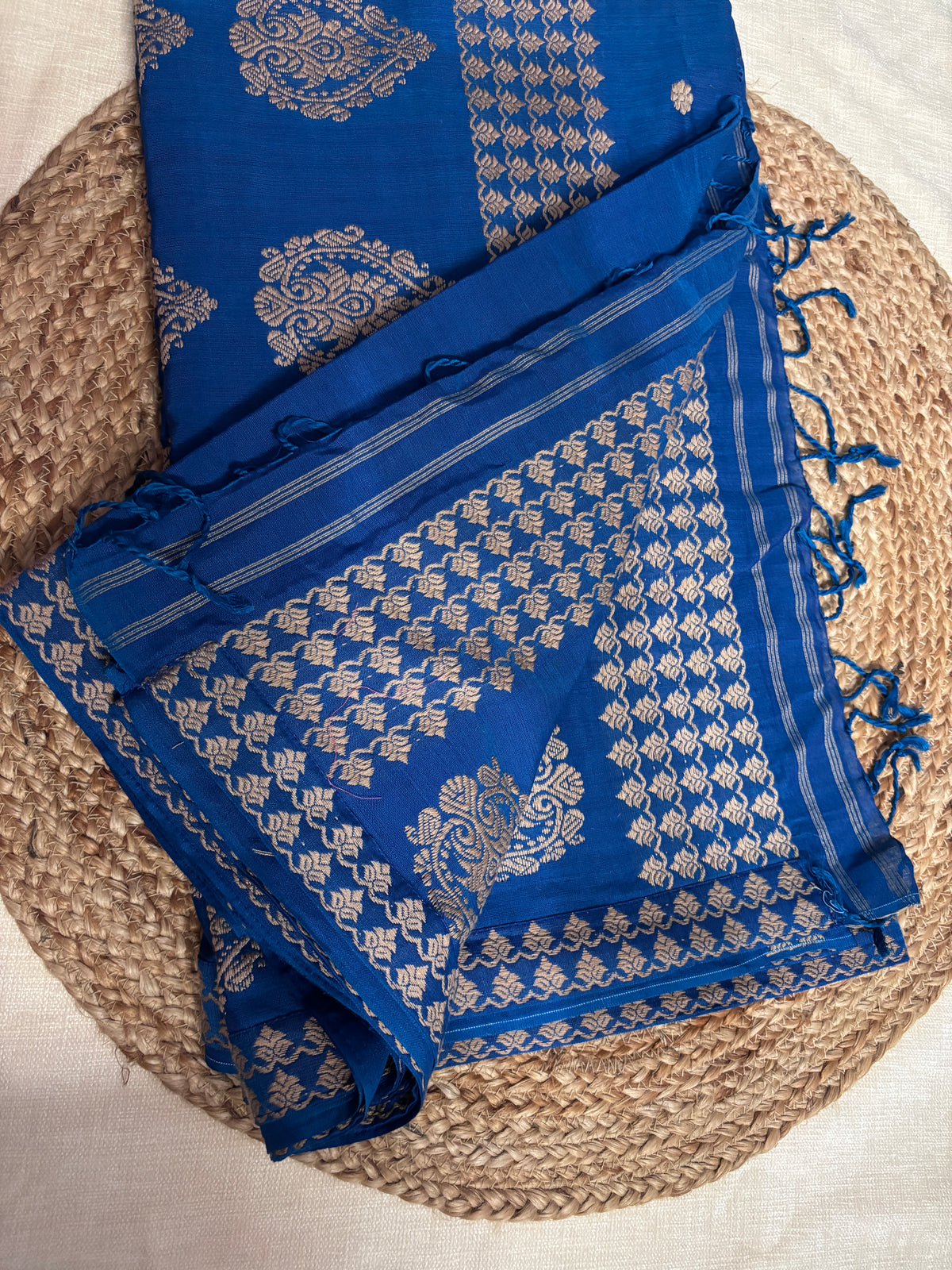 Buy Assam saree India – Saree with blouse piece view