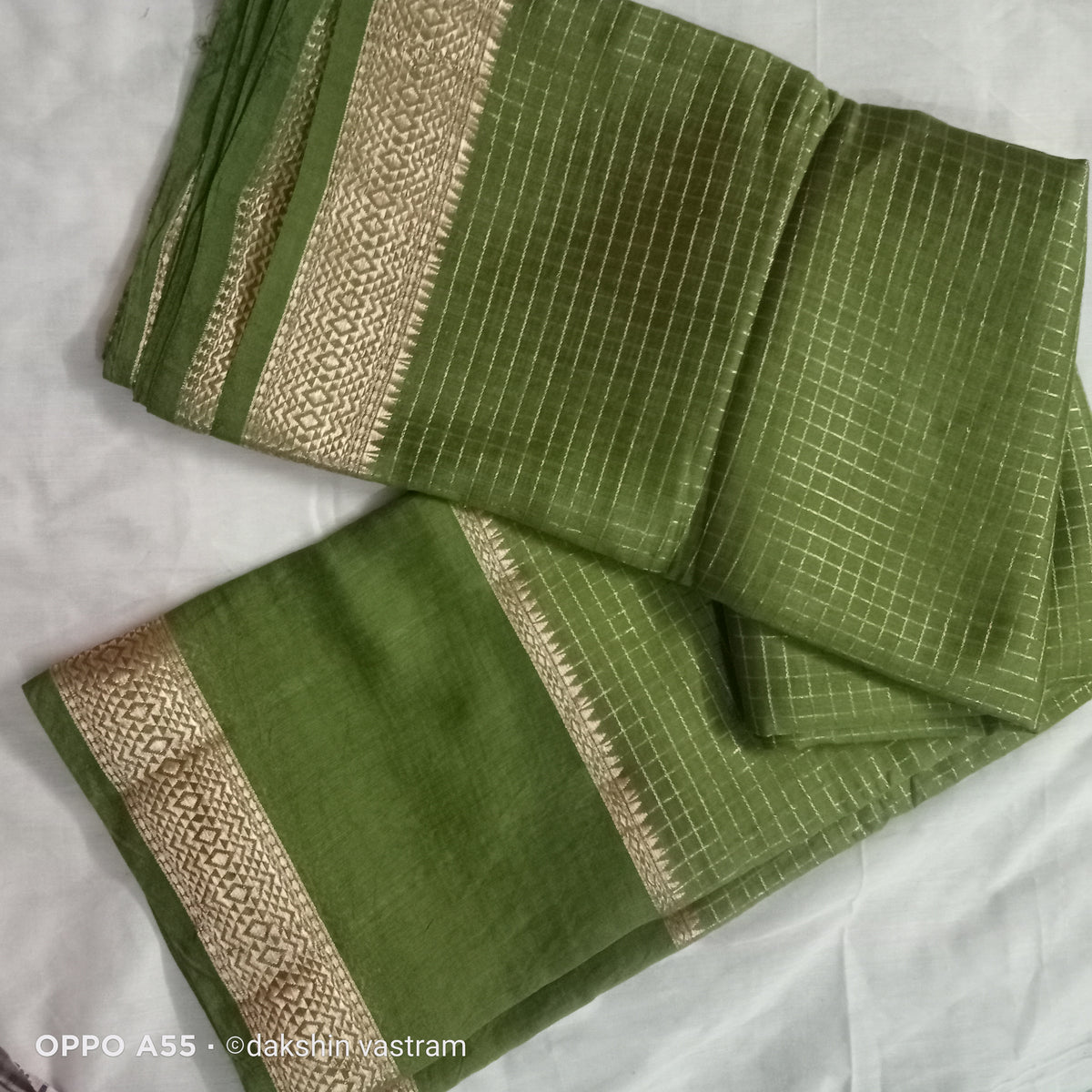 Full view of Tussar Silk fabric emphasizing sustainability and craftsmanship