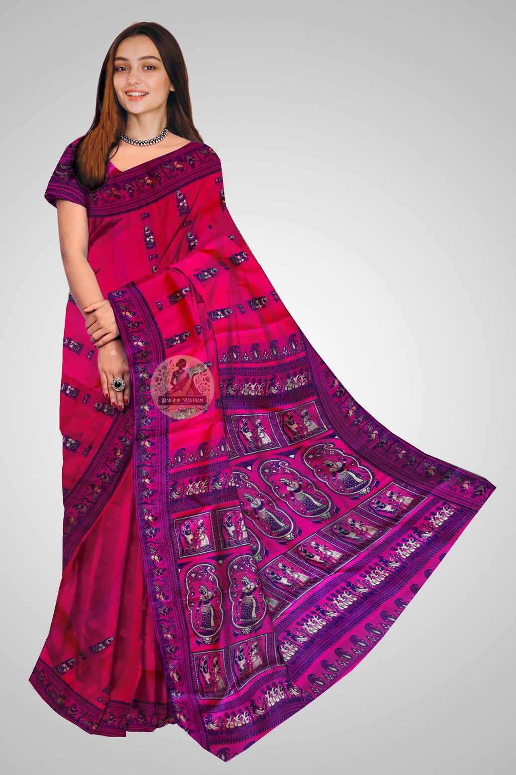 Buy Baluchari Sarees in London – Authentic Bengal Silk Delivered Across the UK