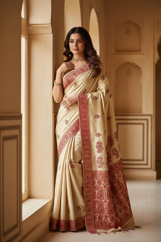Why Muga Silk Border Stitching May Look Uneven: A Guide to Handloom Beauty