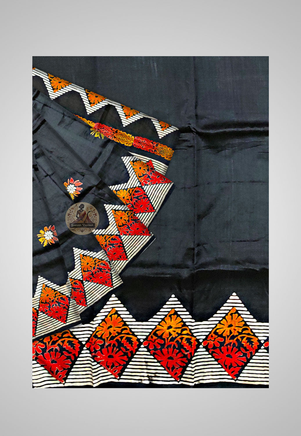 Pure Silk Saree for Occasions – Close-up of silk texture