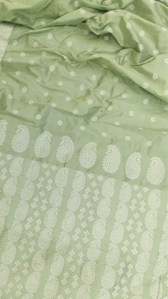 Buy Assam Silk Saree online – Mulberry silk saree front view