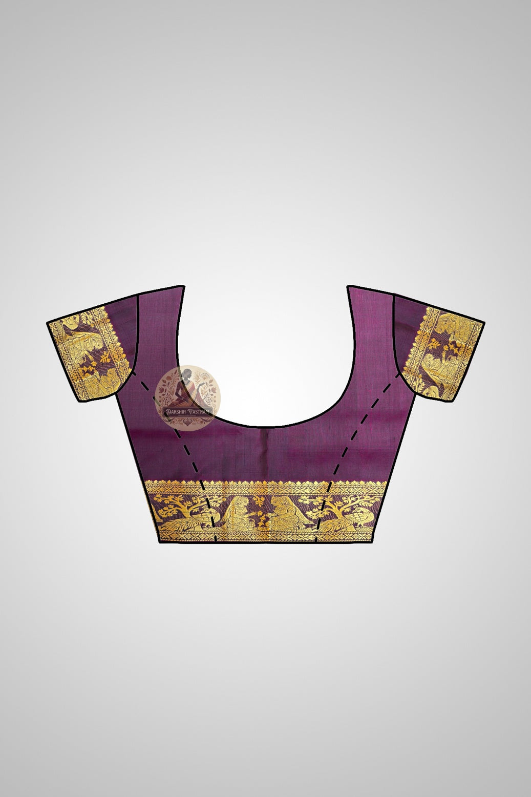 Shop Traditional Silk Saree – Saree styled with blouse piece
