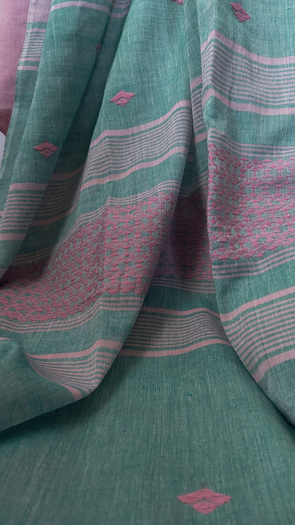 Buy Chandrika Saree online – Chandrika Assam Cotton Saree full view