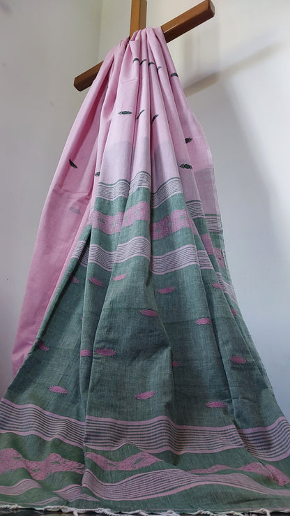 Buy Chandrika Saree online – Chandrika Assam Cotton Saree front view