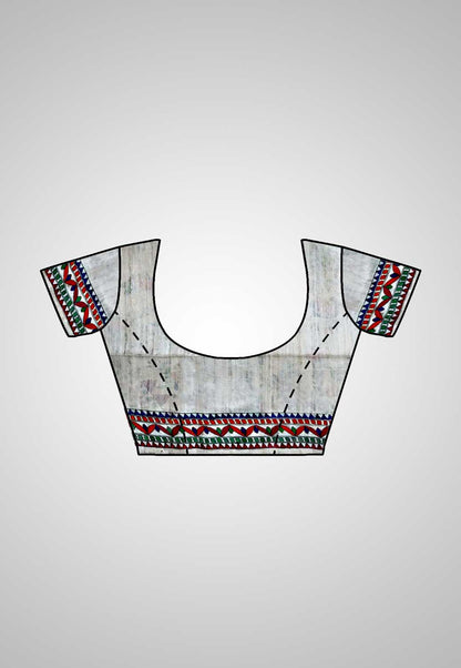 Order Tussar Saree Online – Saree with unstitched blouse piece