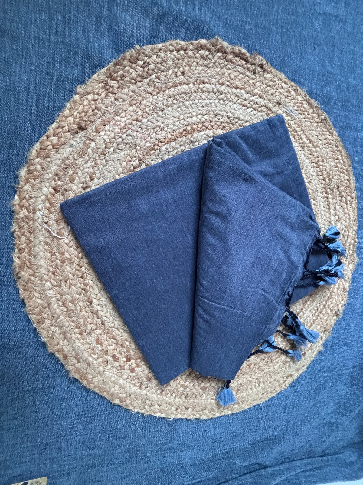 Shop Khadi saree online – Close-up of handspun fabric texture