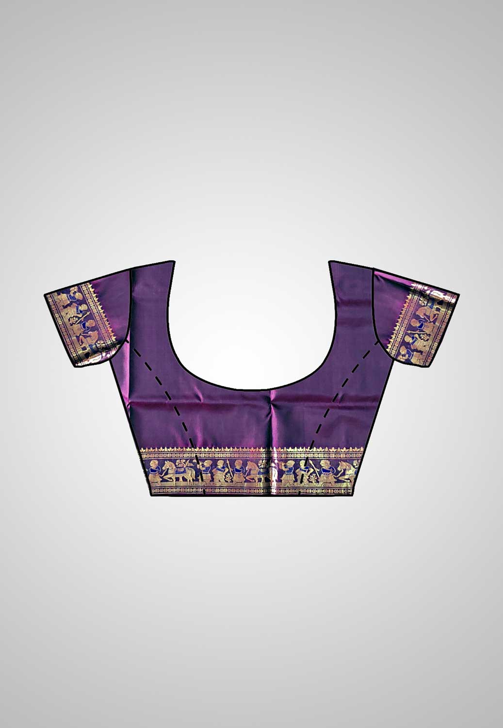 Timeless handloom saree with refined detailing and sophistication