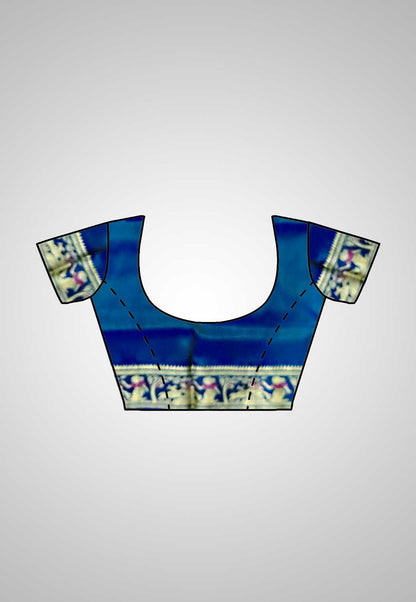 Opulent handloom saree with refined artistry and craftsmanship