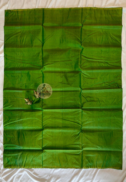 Bishnupur silk saree draped for Durga Puja – handloom Indian ethnic wear shipped to Wolverhampton and Nottingham