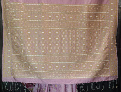 Shop Traditional Silk Saree – View of saree with matching blouse