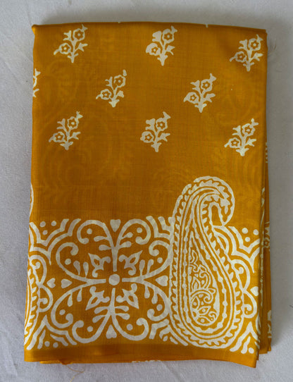 Shop Bishnupur Mulberry Saree online – Full saree flat display