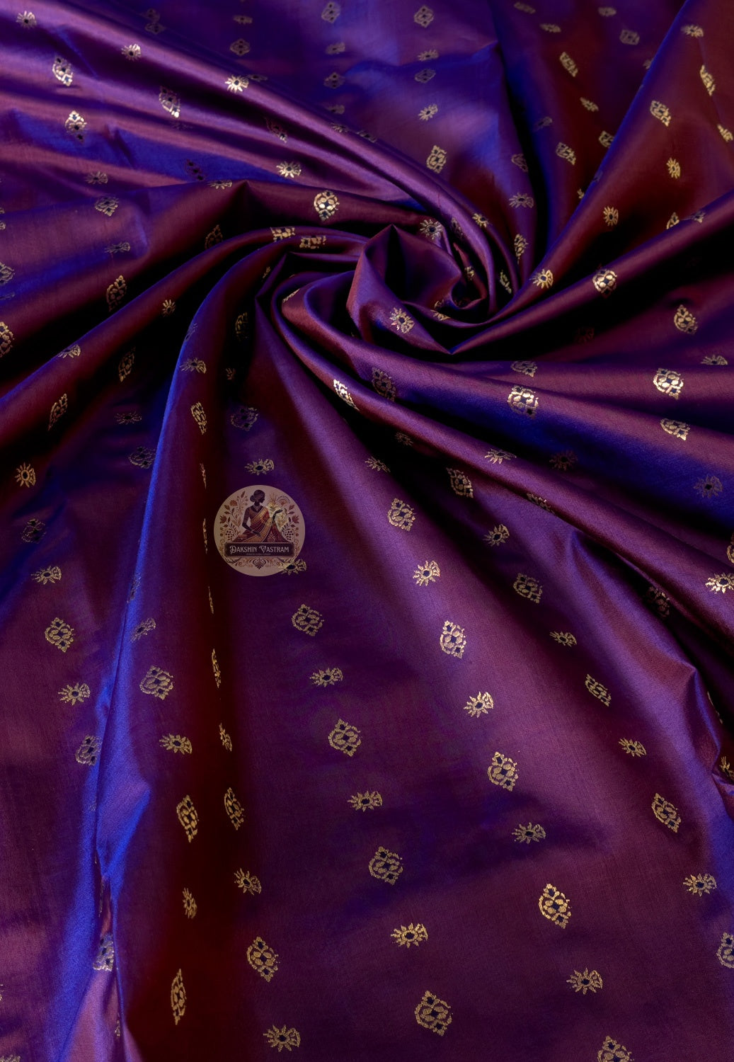 Premium Bengal handloom Swarnachari saree in magenta purple — luxury Indian ethnic wear for UK and EU