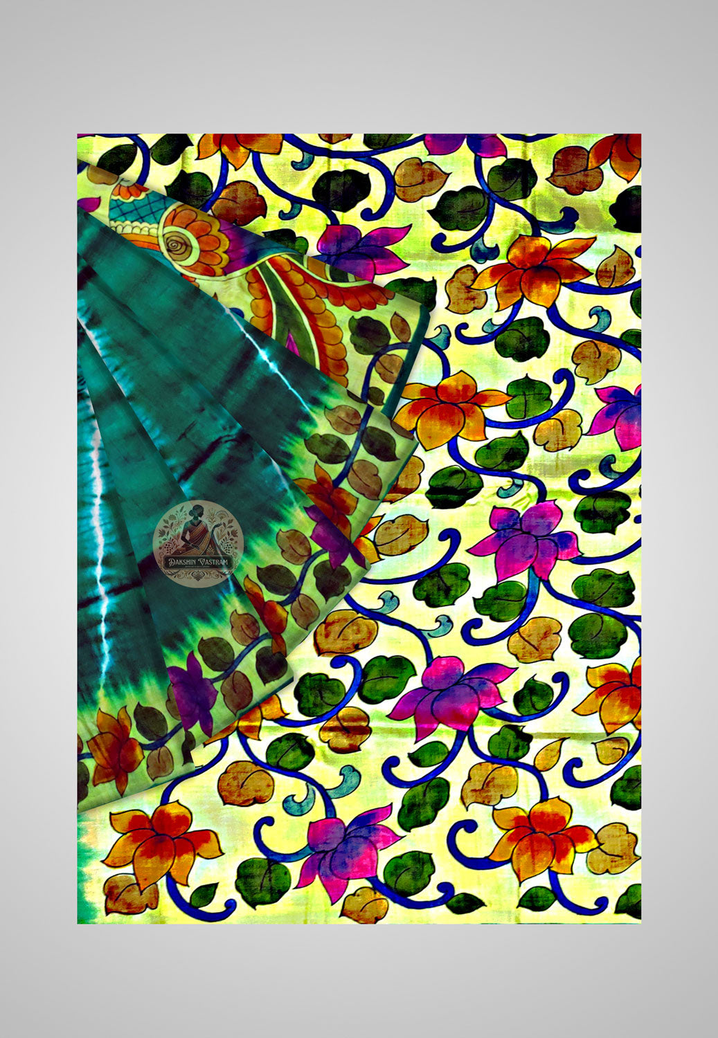 Pure Silk Saree online detail – Zoomed view of traditional weaving style