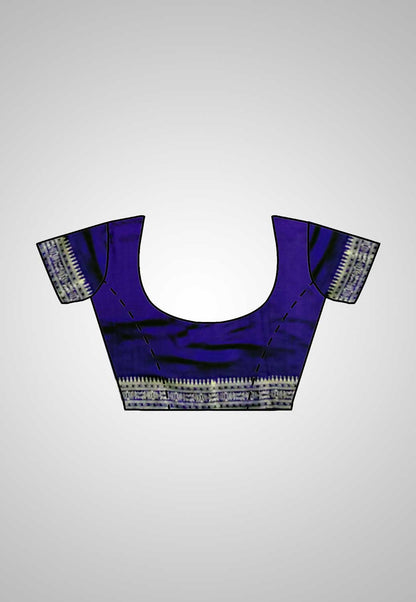 Saree with tailored blouse – Complete look with stitched blouse service