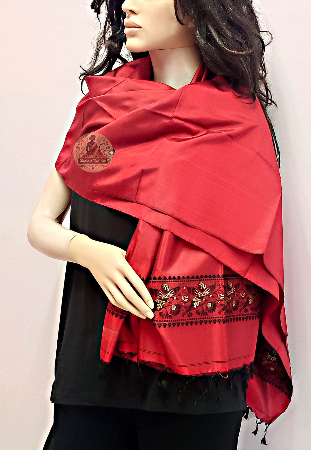 Purchase Pure Silk Stole Online – Style suggestion with outfit