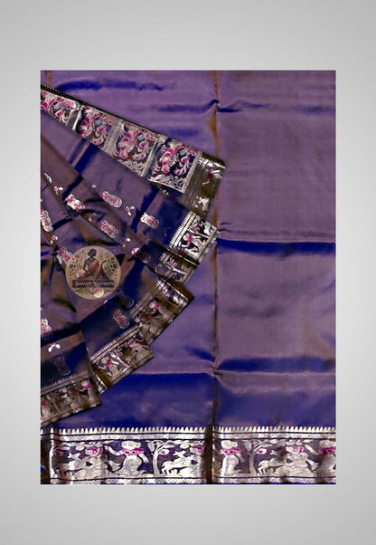 Luxury handloom saree ideal for cultural and festive occasions