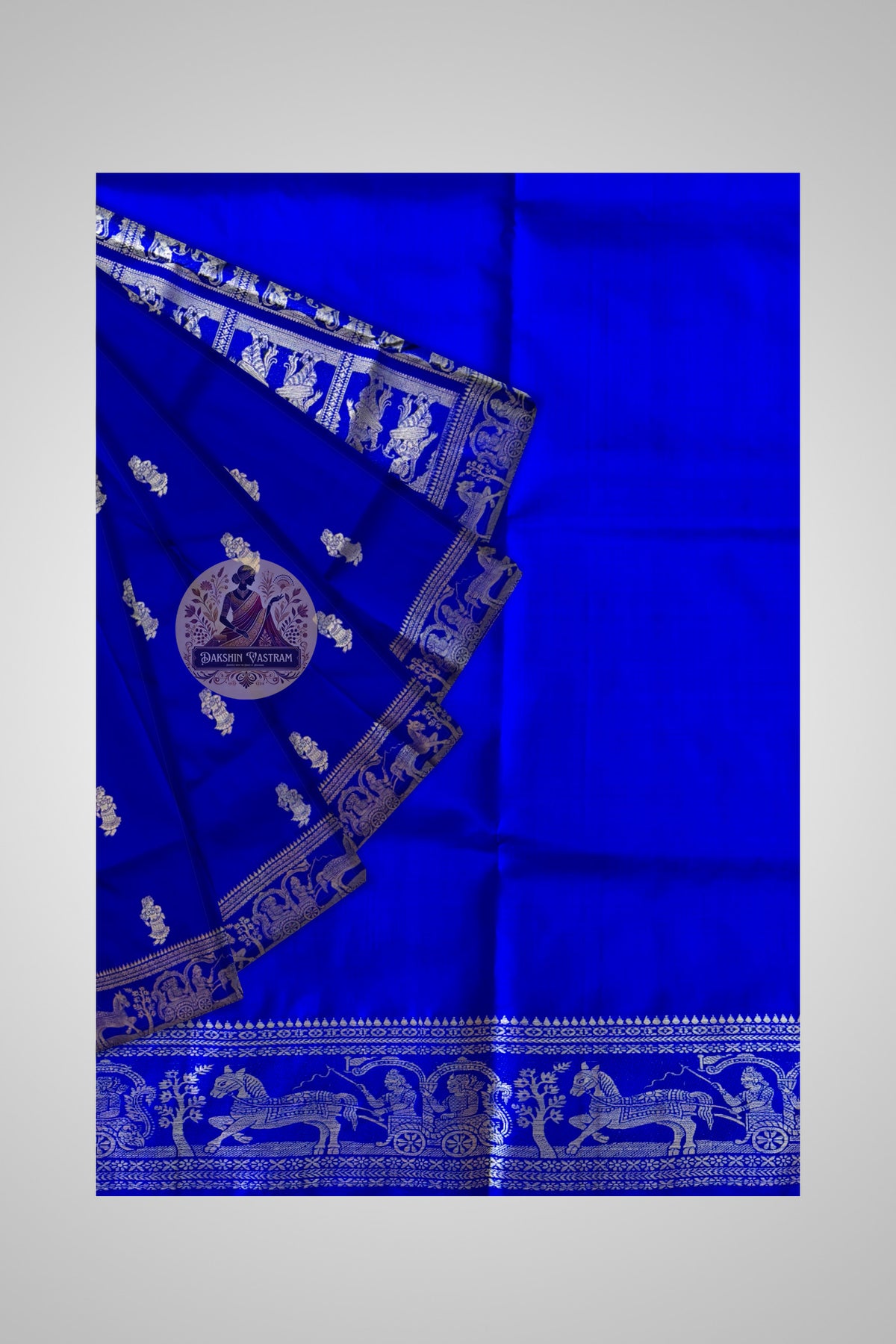 Buy Indian Silk Saree London – Full drape front pose