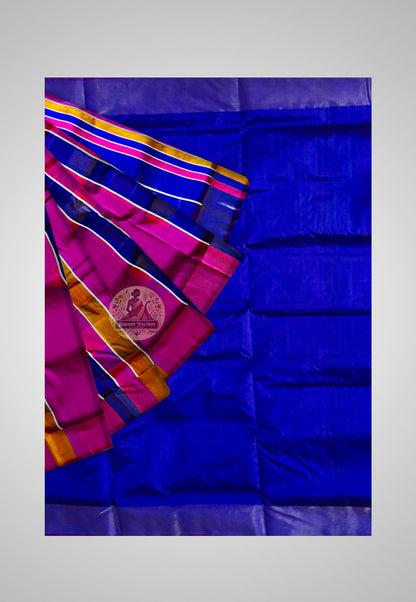 Shop Luxury Silk 4D Saree Online – Close-up of handwoven silk details