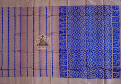 Tussar silk saree styled for a formal corporate evening in London — earthy handloom luxury for the professional Indian woman, Dakshin Vastram