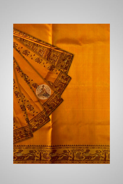 Buy silk saree online – saree styled with blouse piece