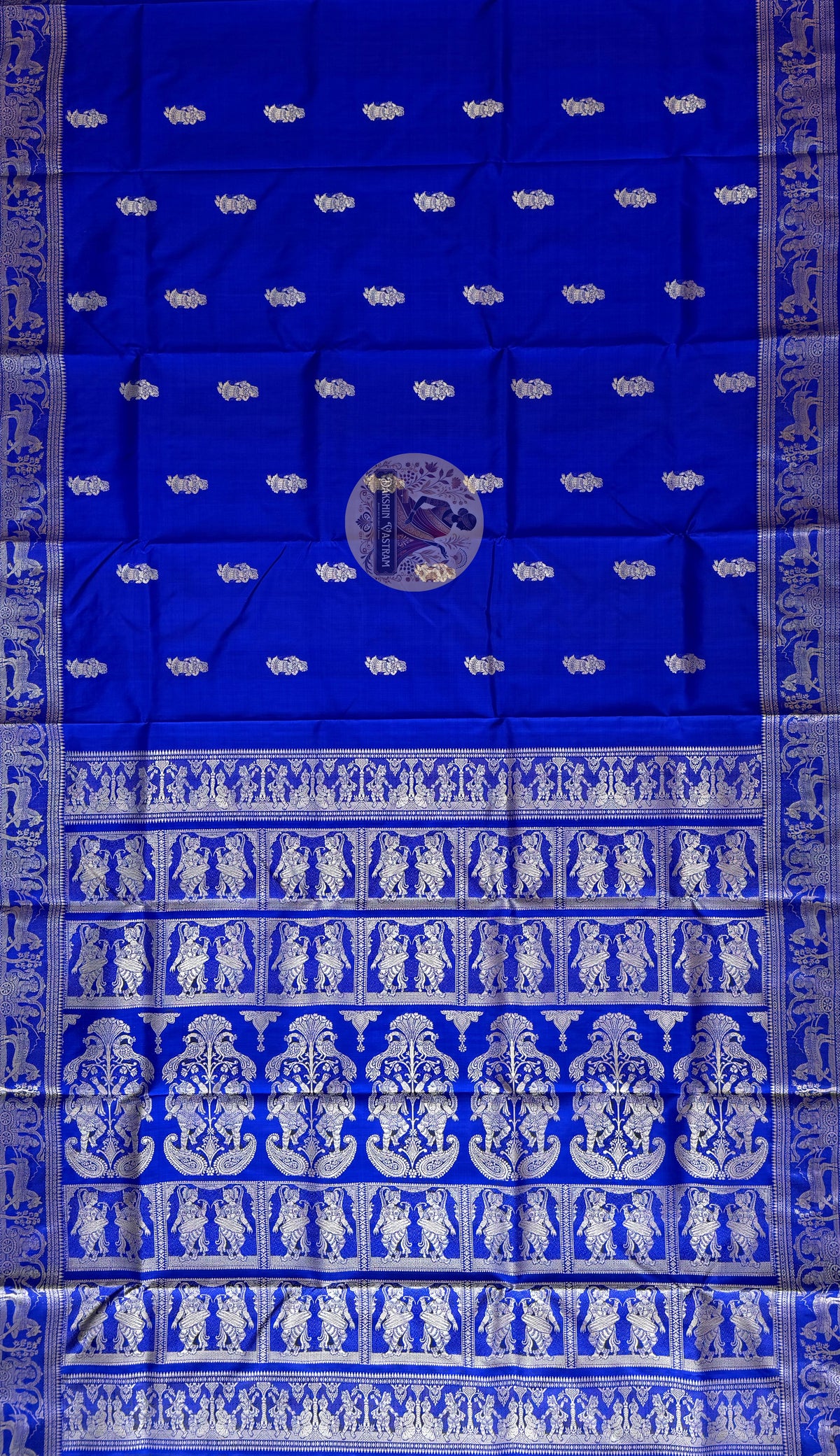 Shop Baluchari Saree Online – Highlighting border and anchal work