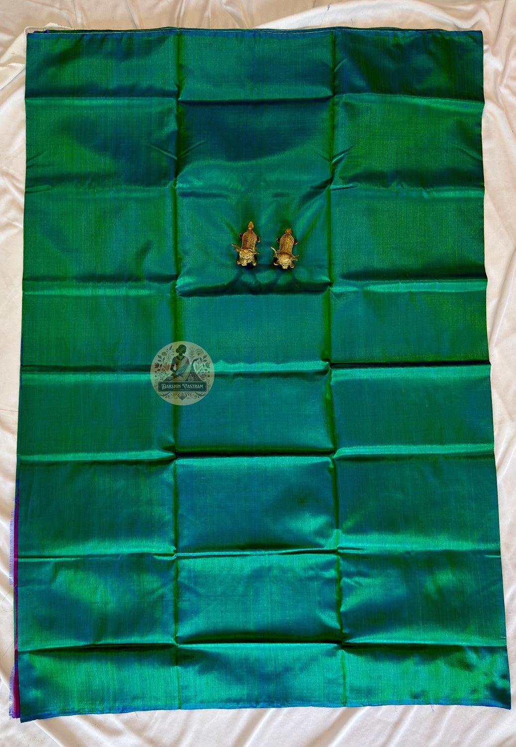 Bishnupur silk saree styled for Baisakhi in Wolverhampton – sustainable Indian fashion from Dakshin Vastram UK