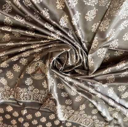 Shop Pure Silk Saree – Texture and Mulberry silk detailing focus