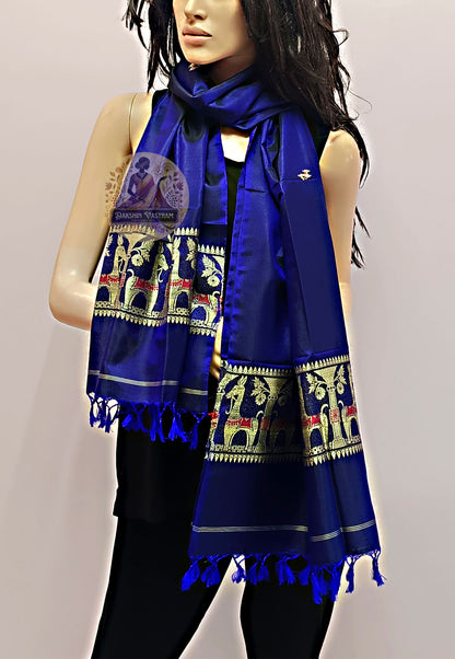 Order Lightweight Silk Stole – Artisan detailing and soft finish