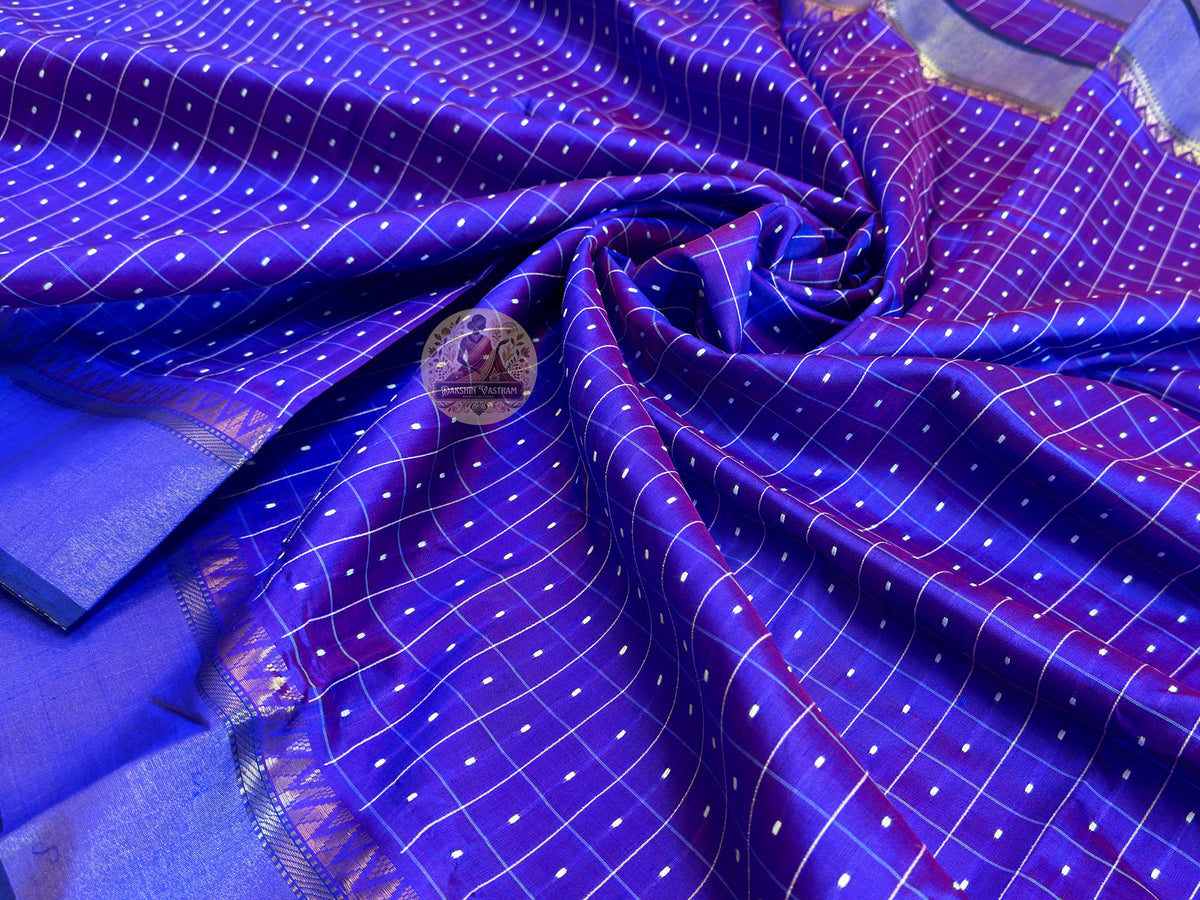 Shop Pure Silk Saree – Texture and Mulberry silk detailing focus
