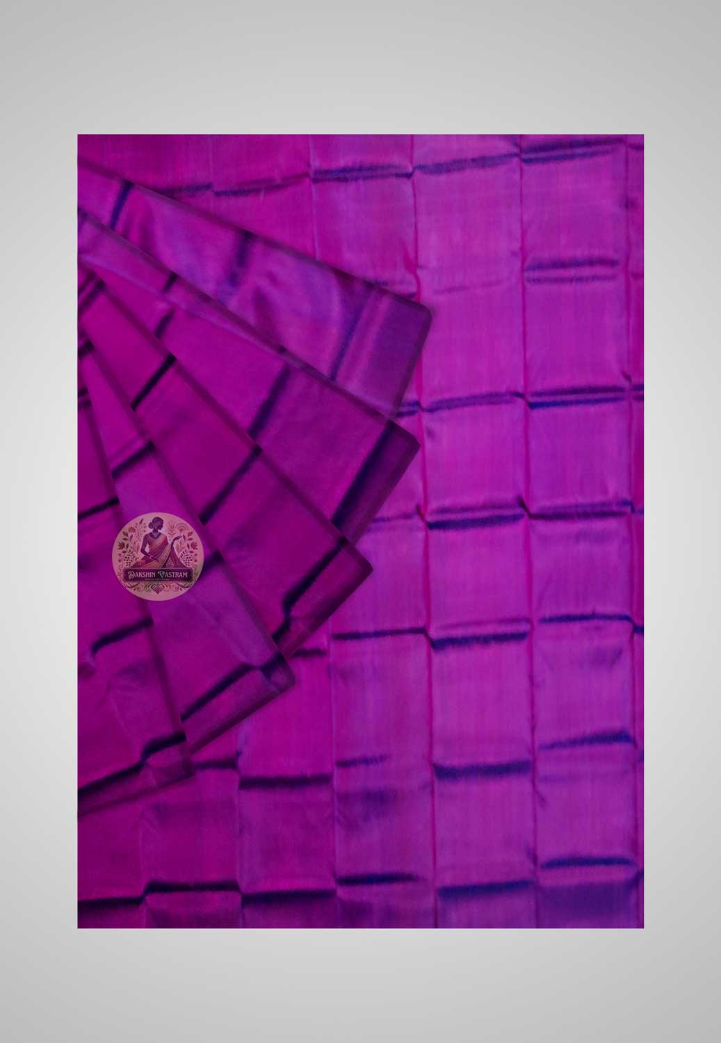 Order Custom Silk Saree Material – Close-up weave and texture