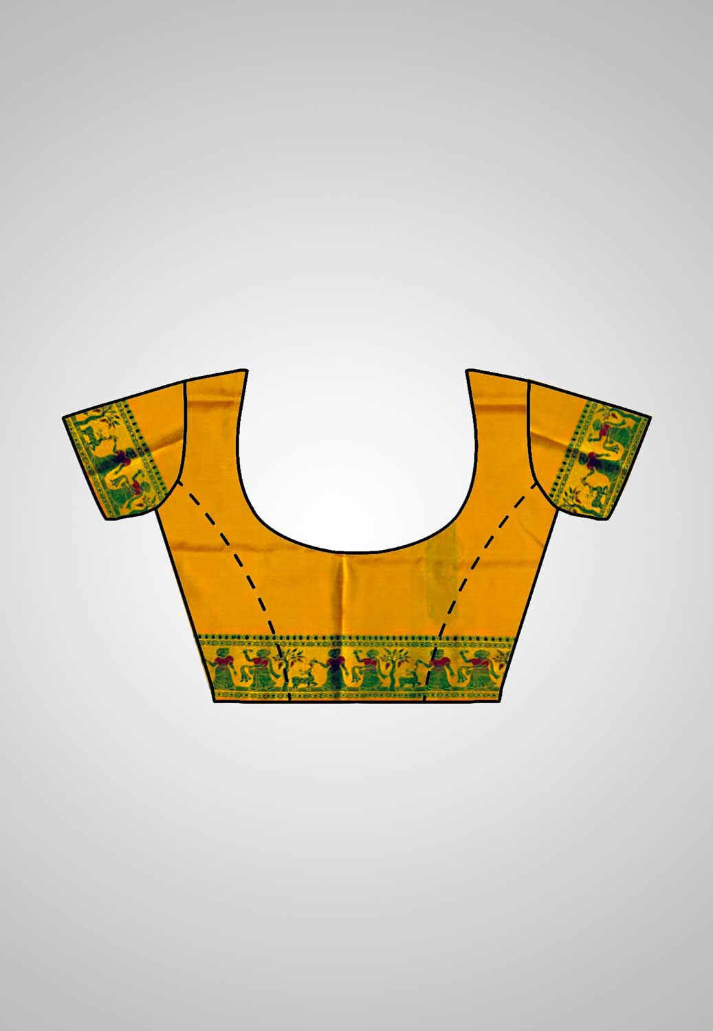 Buy Baluchari Silk Saree online – Handloom Baluchari Silk Saree blouse piece