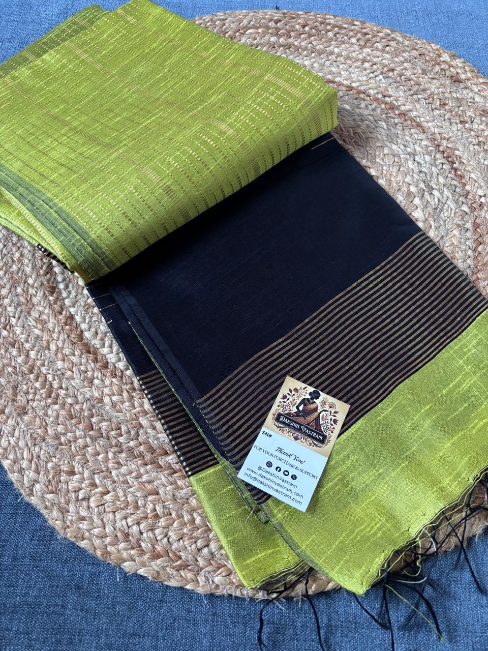 Shop Semi Raw Silk Saree online – Close-up of textured silk fabric