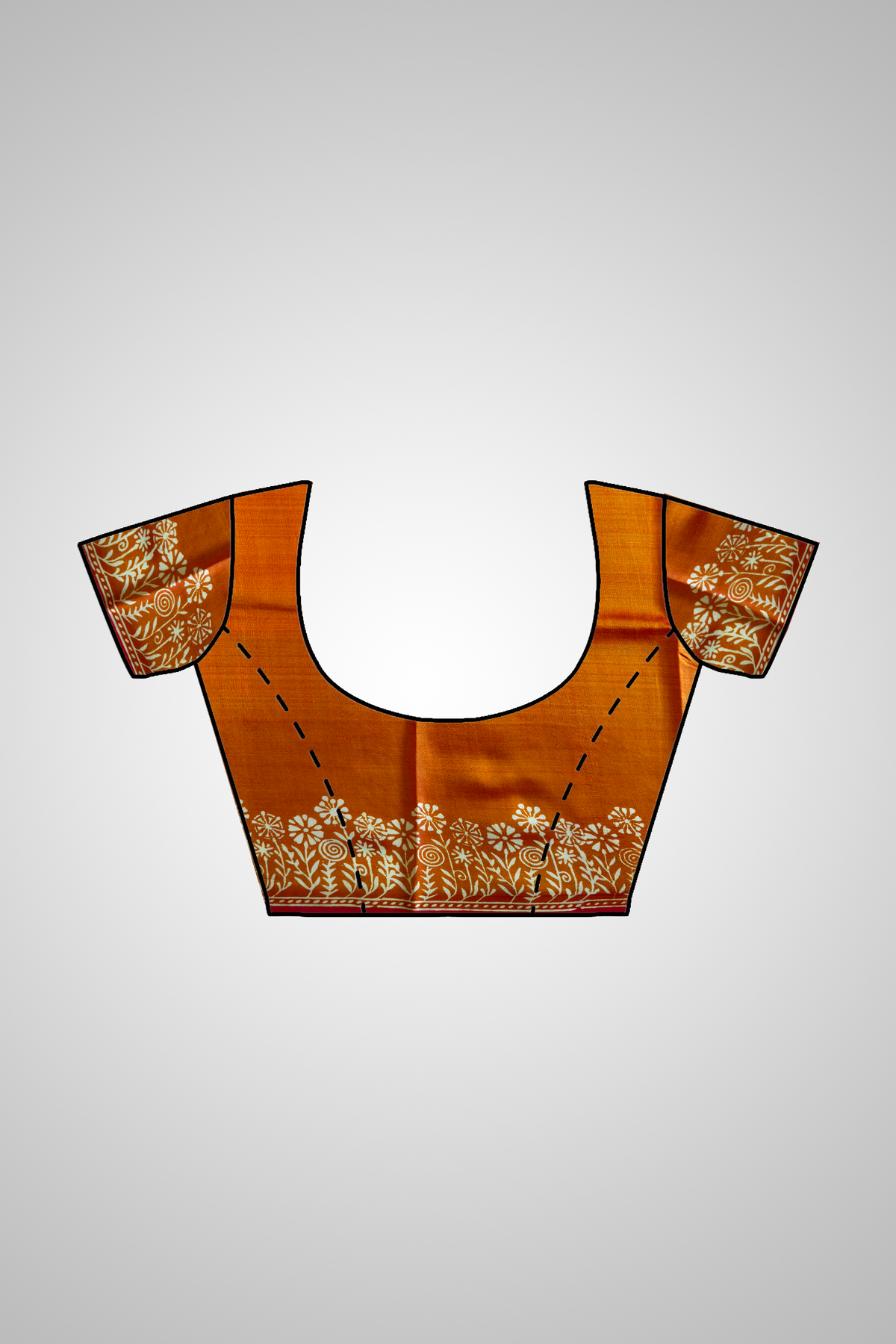 Shop Traditional Block Print Saree – Styled saree with blouse piece