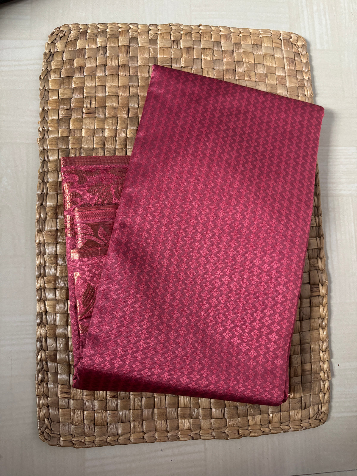 Buy Soft Art Silk Saree online – full saree view