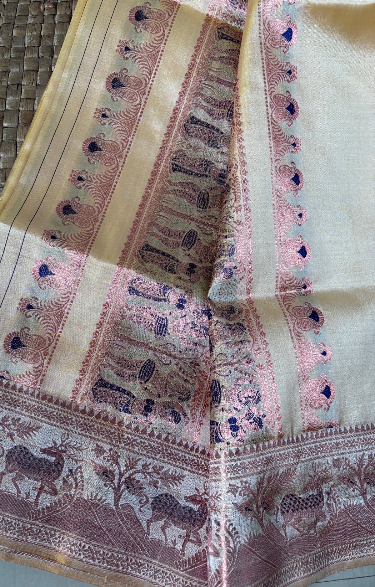 Swarnachari Pure Silk Saree – Handloom Heritage for Every Occasion