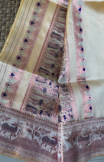 Swarnachari Pure Silk Saree – Handloom Heritage for Every Occasion
