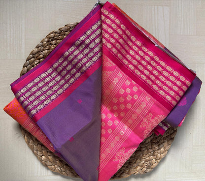 Buy Soft Semi Silk Saree online – Soft Semi Silk Saree blouse