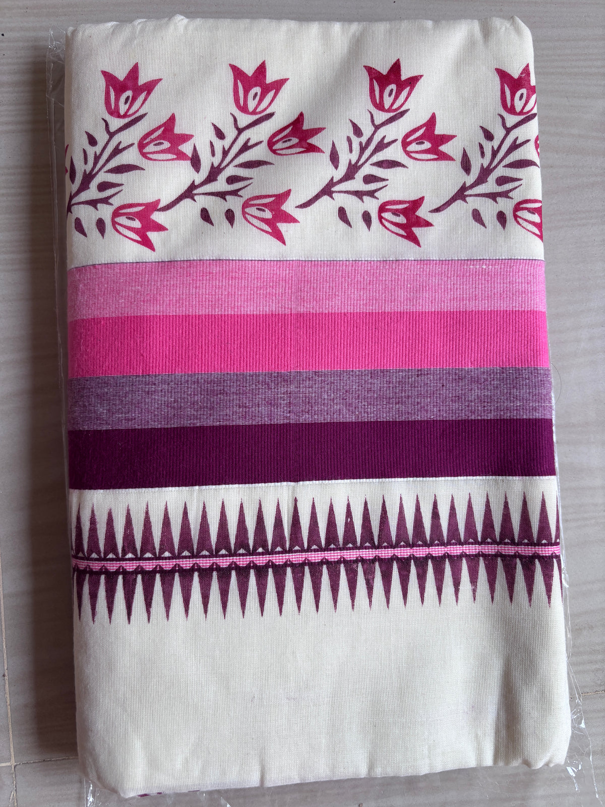 Kasavu Saree | Organic Cotton Handloom Kasavu Saree from India