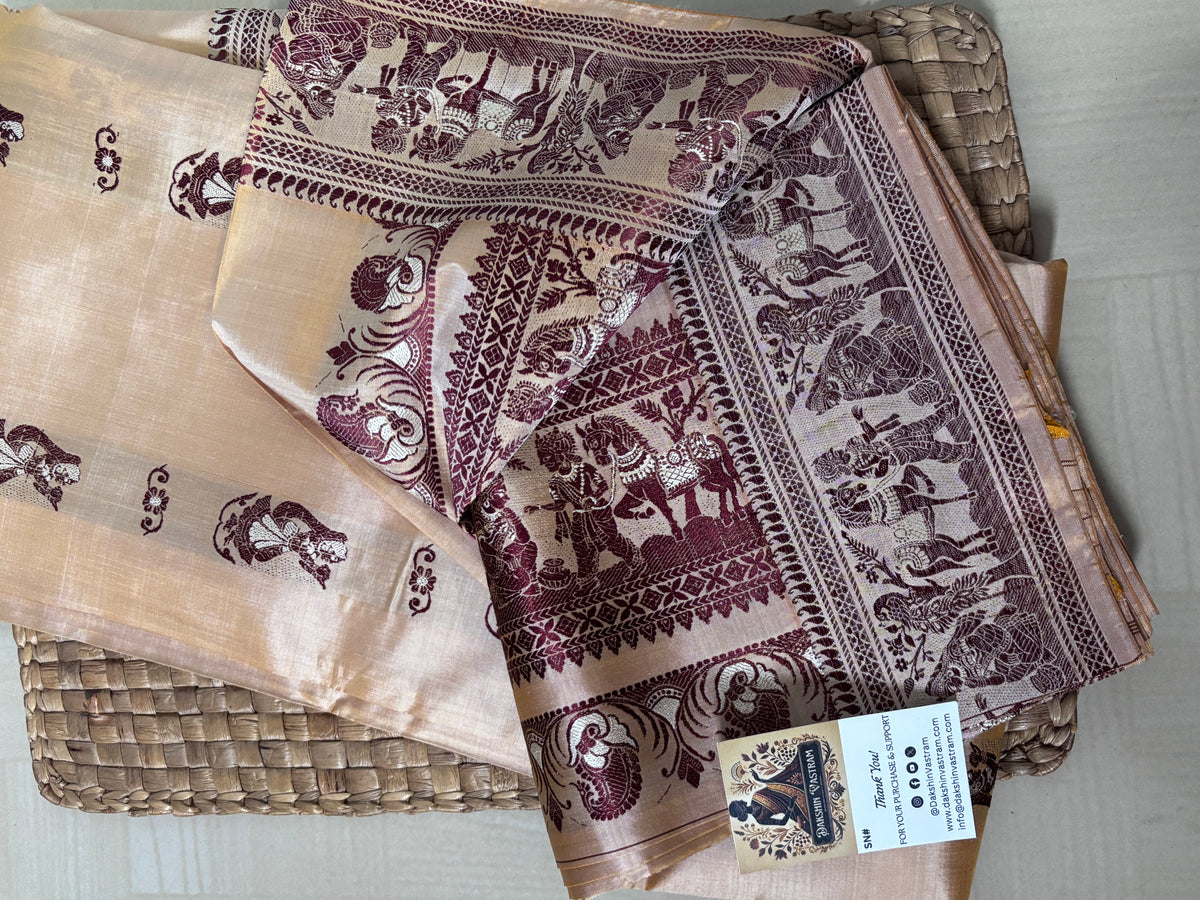 Baluchari Saree | Handloom Baluchari Pure Silk Saree – Indian Heritage & Luxurious Craft