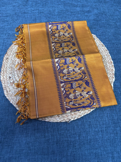 Buy Pure Silk Shawl online – mulberry silk shawl styling view