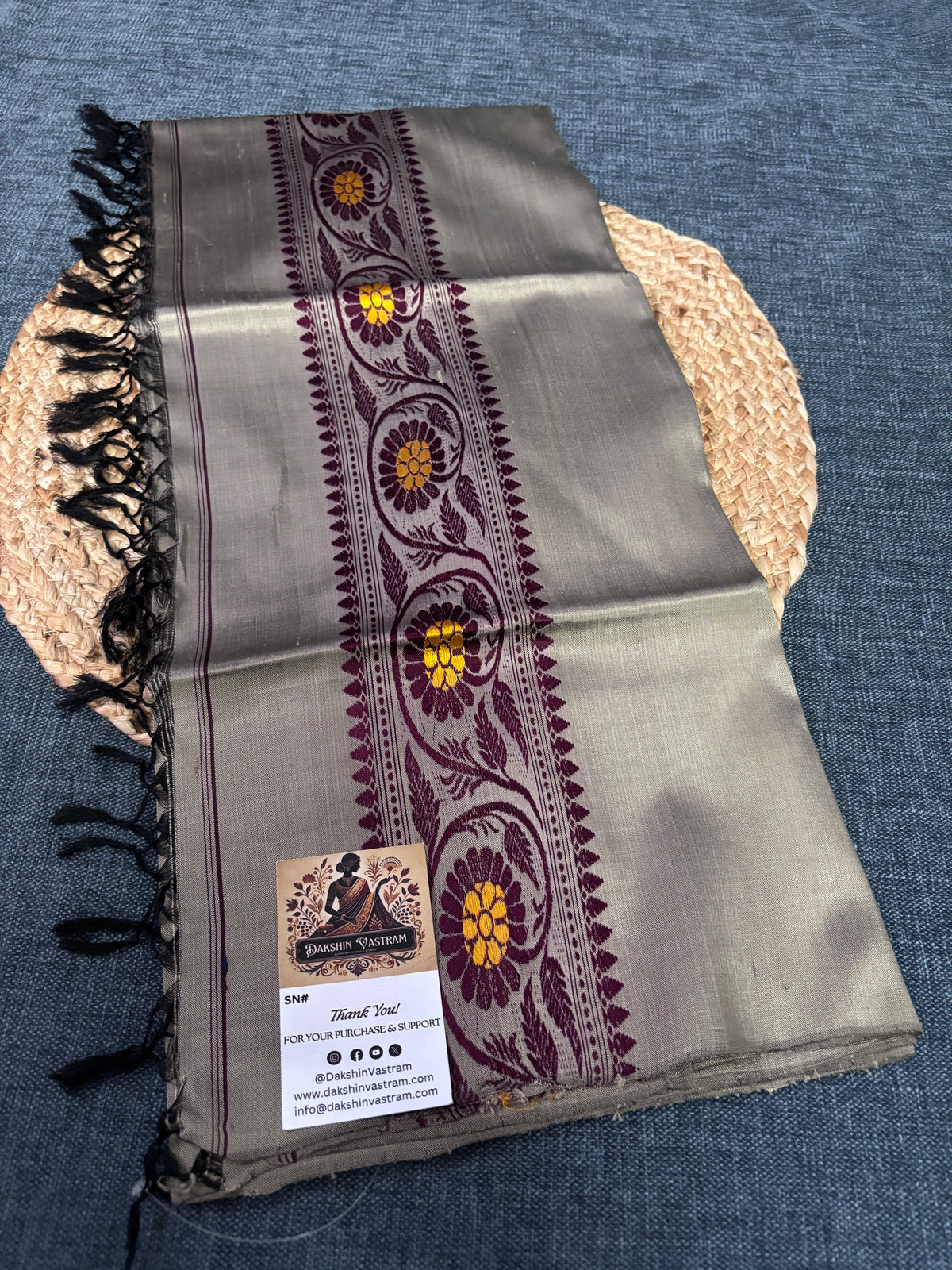 Buy Pure Silk Shawl online – mulberry silk shawl styling view
