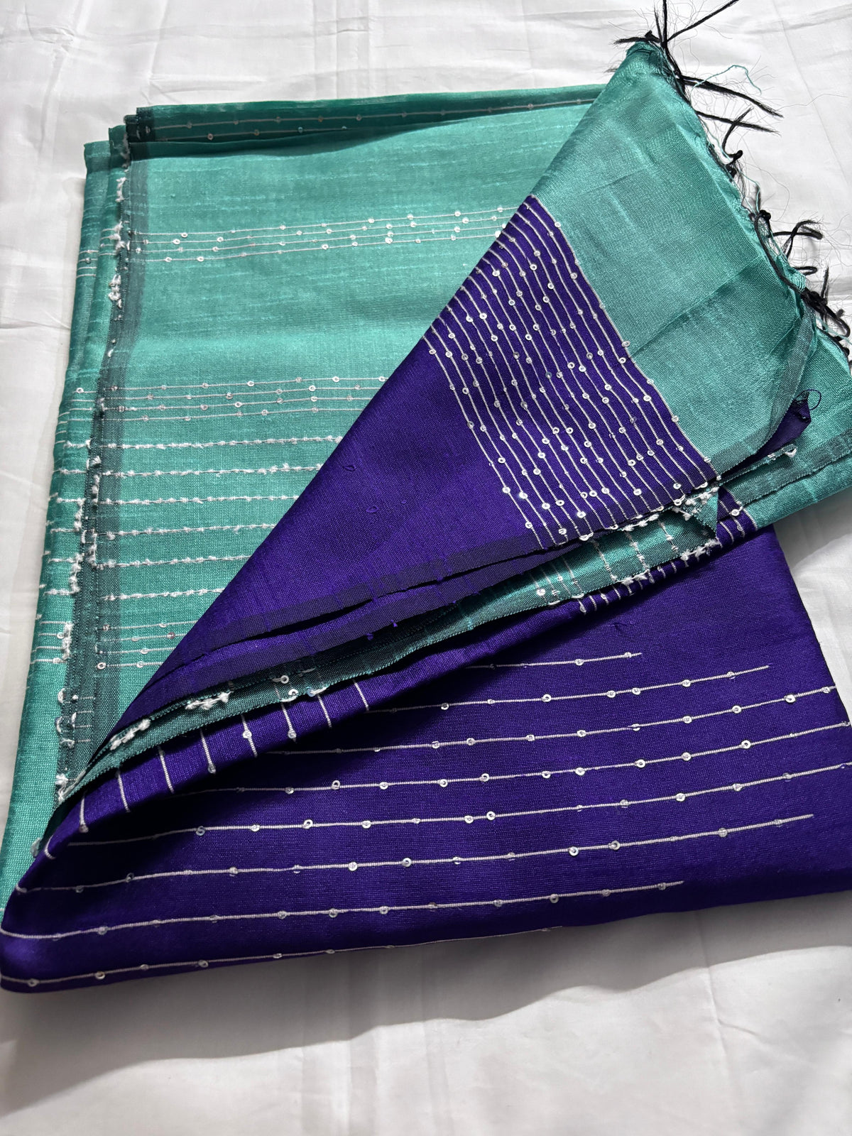 Shop Semi Silk Saree online – Full saree flat display