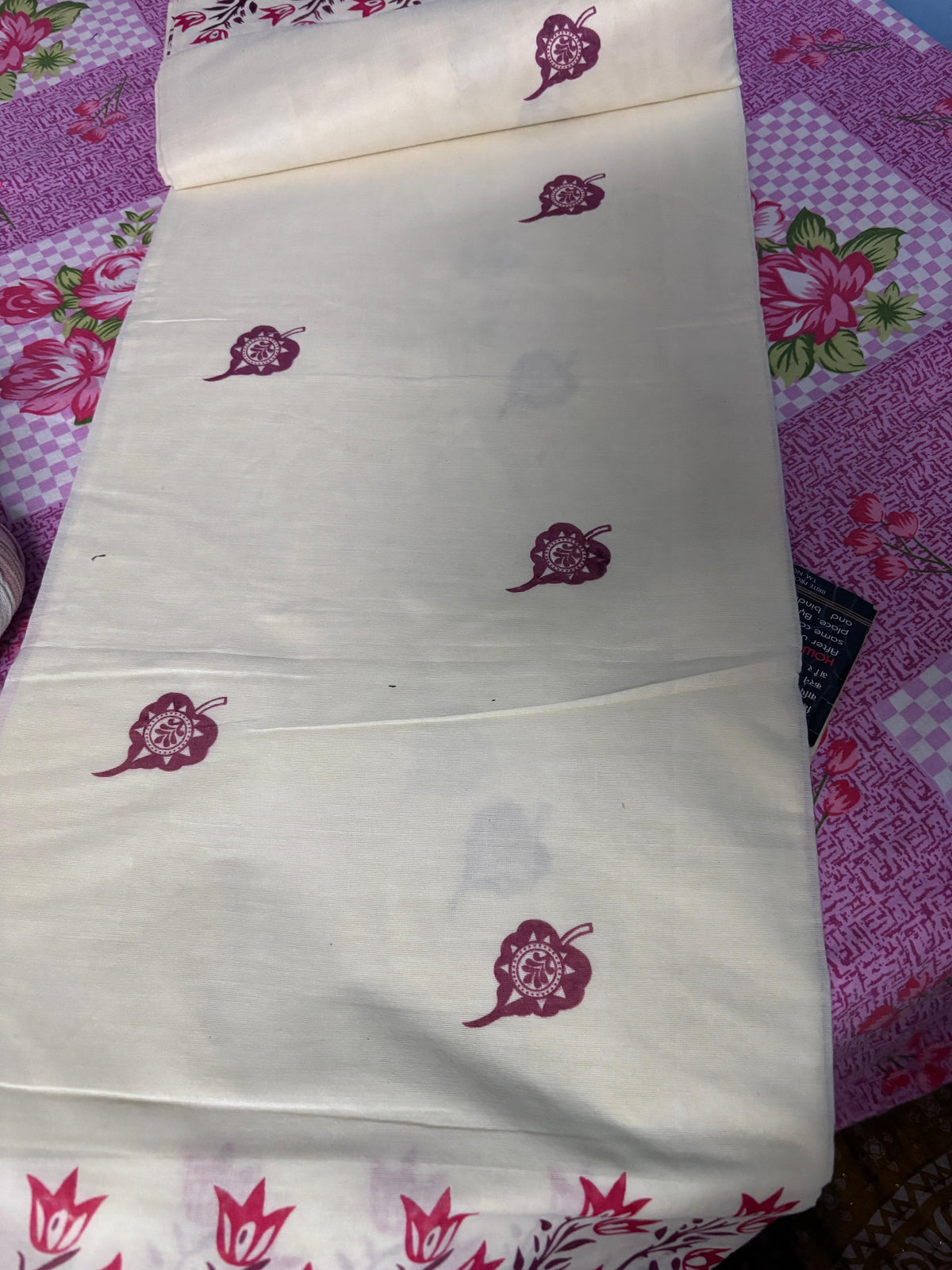 Kasavu Saree | Organic Cotton Handloom Kasavu Saree from India