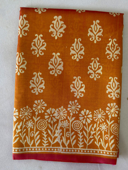 Shop Bishnupuri Silk Saree online – Full saree display layout