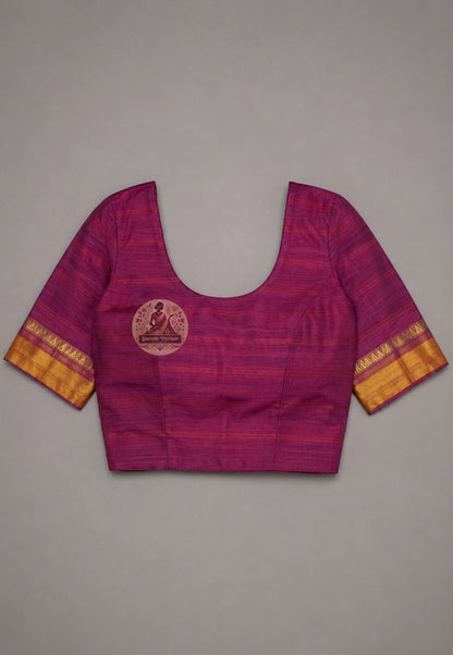 Bishnupur Katan Silk Saree pallu detail – finest handwoven pure Katan silk pallu holding colour with extraordinary depth and lustre, from Bishnupur's most celebrated weaving families | Dakshin Vastram