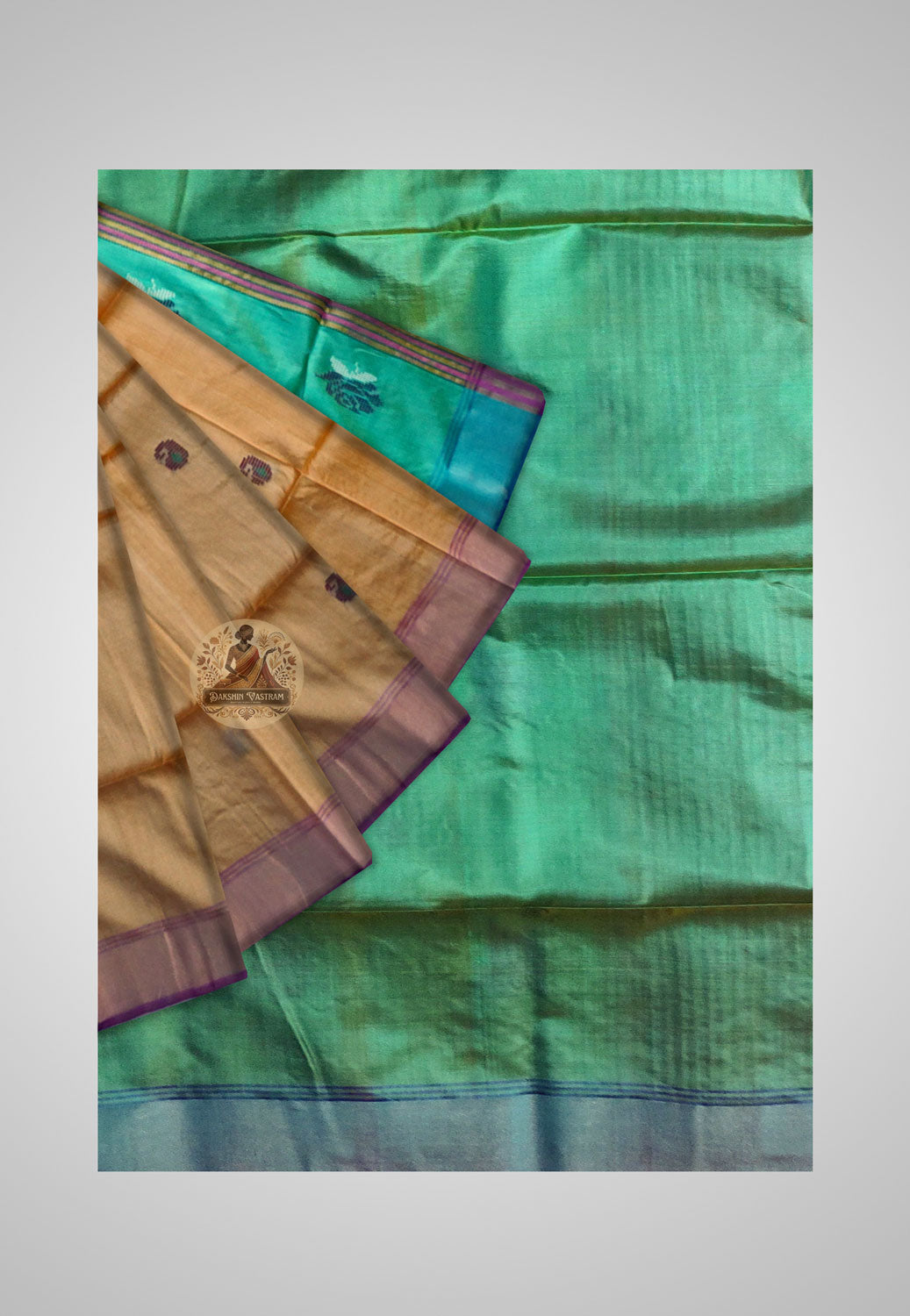 Buy Pure Katan Silk Saree online – Katan Silk Saree view